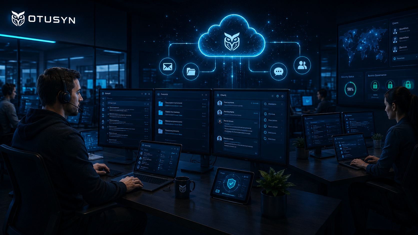 OTUSYN Microsoft 365 cloud workplace team