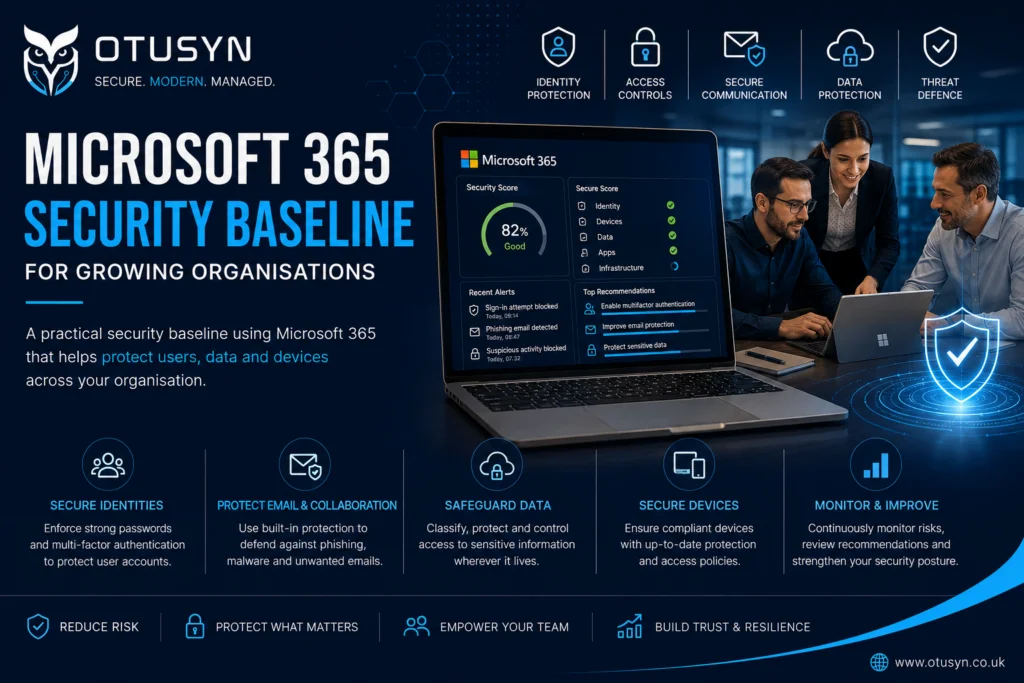 Microsoft 365 Security Baseline for Growing Organisations