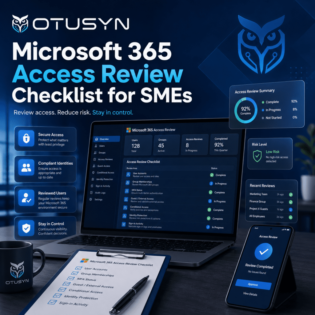 Microsoft 365 Access Review Checklist for SMEs