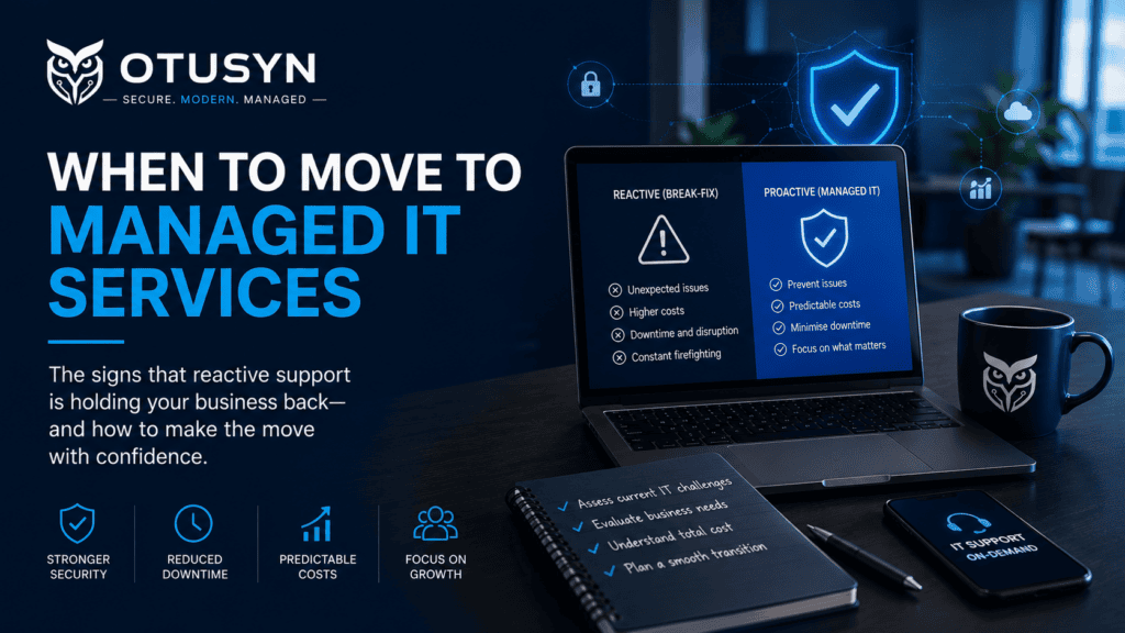When to Move from Ad Hoc IT Support to Managed IT Services