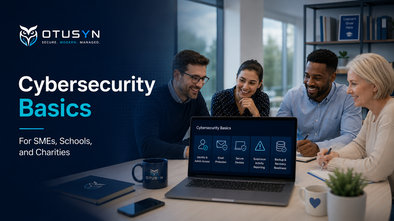Cybersecurity Basics for SMEs, Schools, and Charities